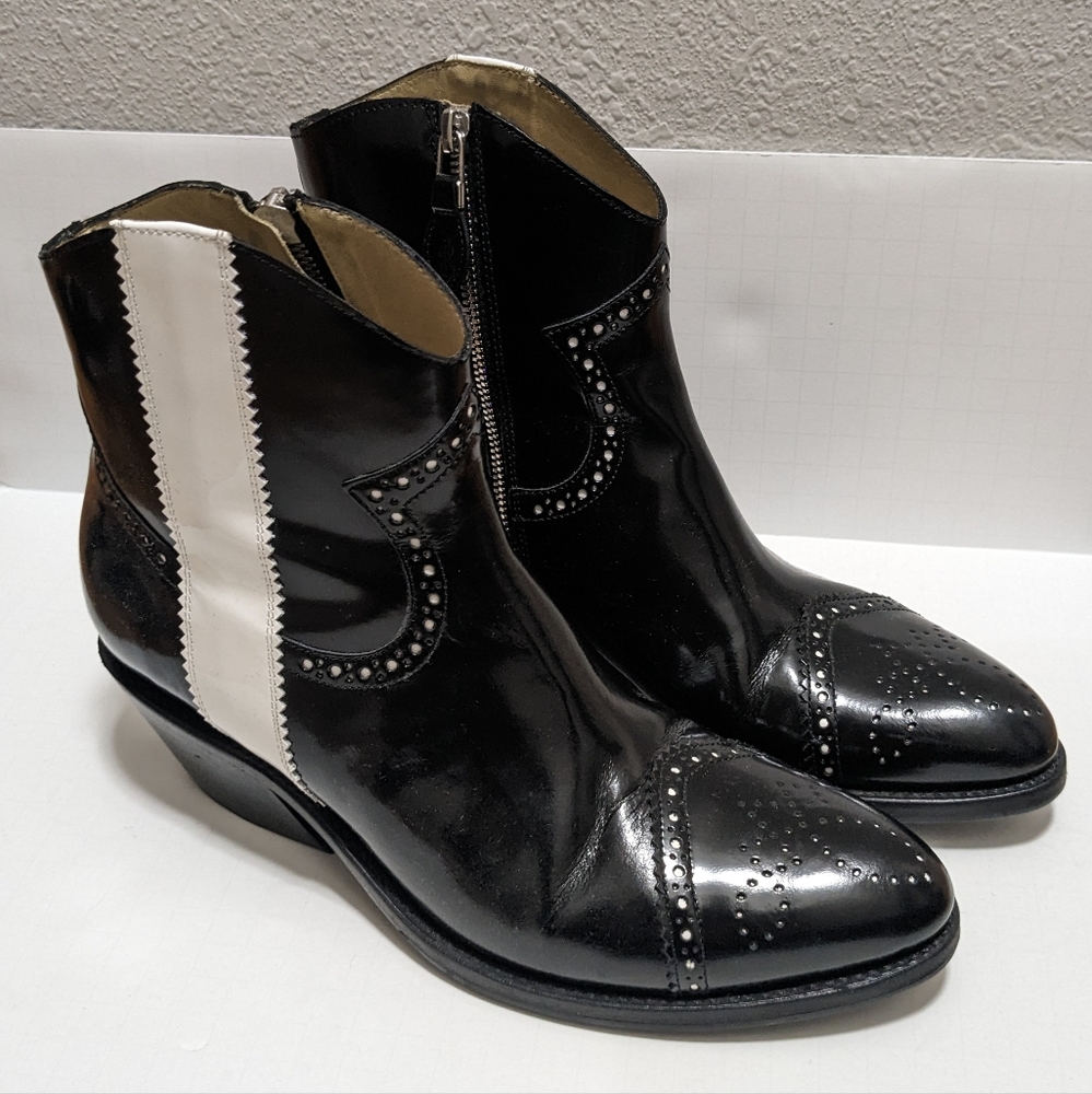 Office of Angela Scott Miss Billy Boot in Black Beauty size 41